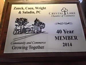 Law Firm is Crystal Lake Chamber Member